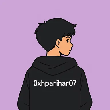 Portrait of Harshit Parihar