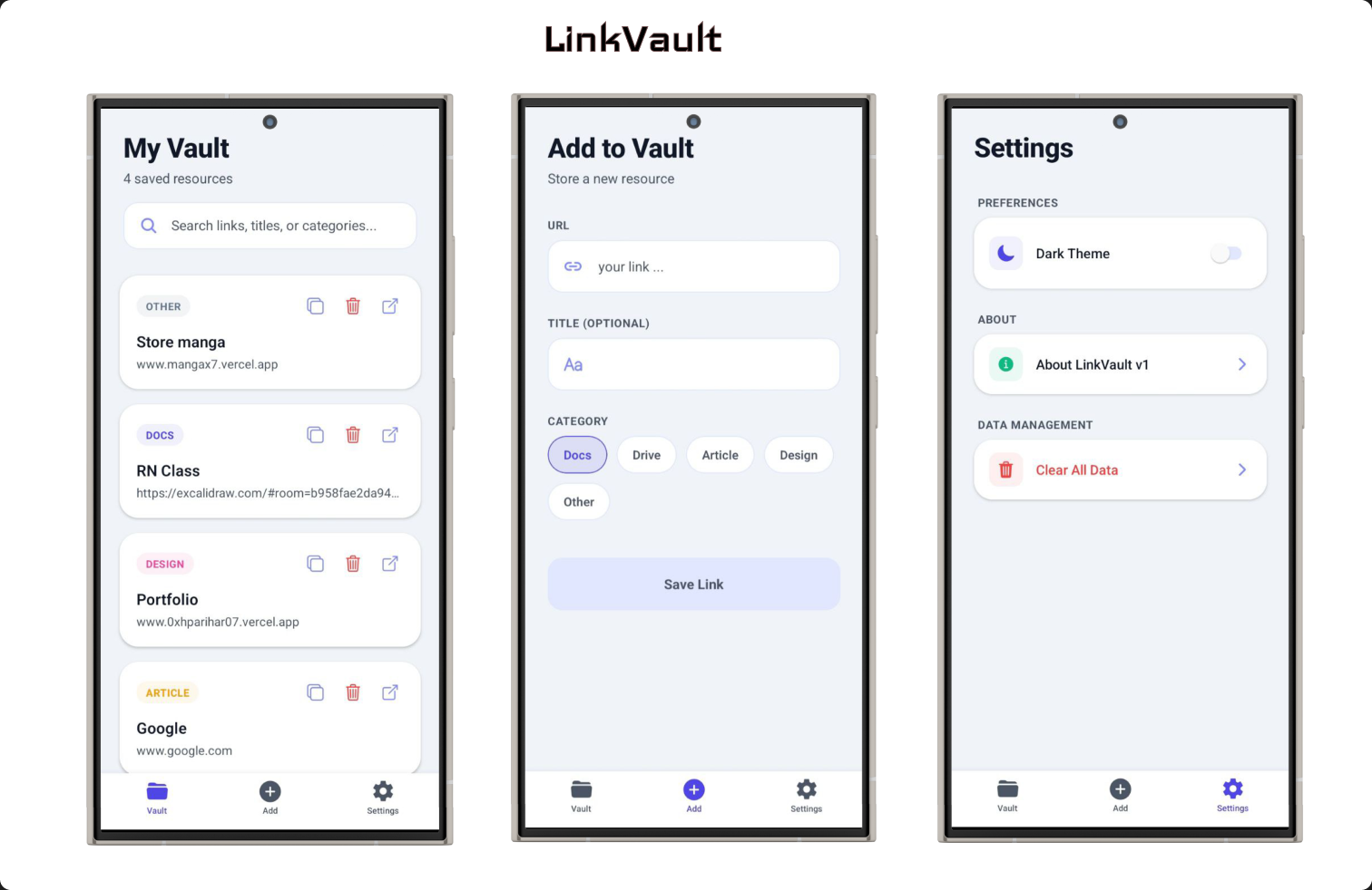 LinkVault
